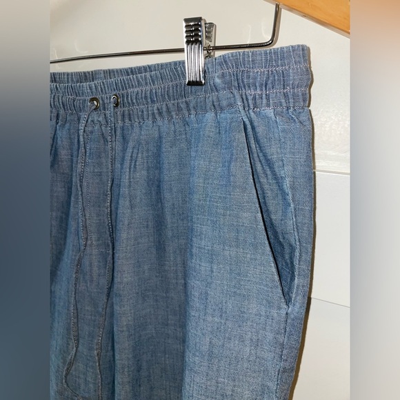 J Crew Denim Draw String Pants - Picture 5 of 10